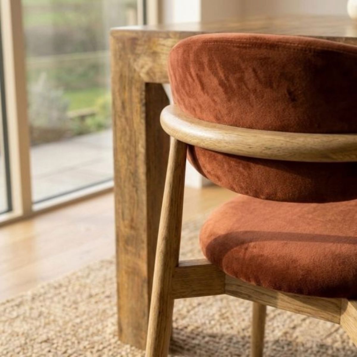 Trade Furniture Scandi Oak Dining Chair - Light Leg