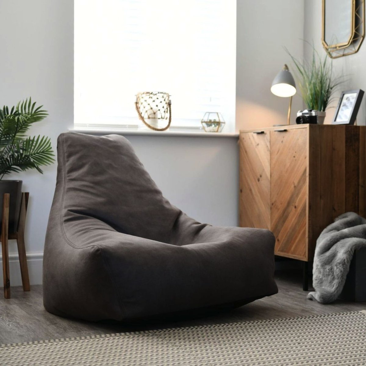 Extreme Lounging Mighty B-Bag Faux Leather Luxury Indoor Chair