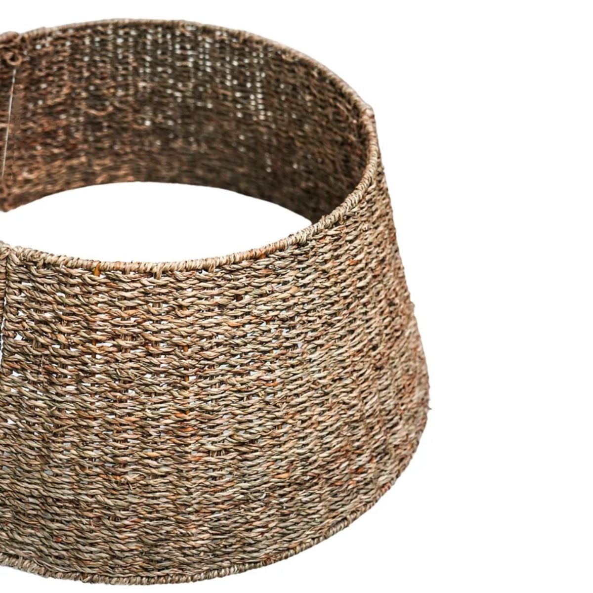 Ivyline Seagrass Round  Foldable Tree Skirt H26cm W62cm