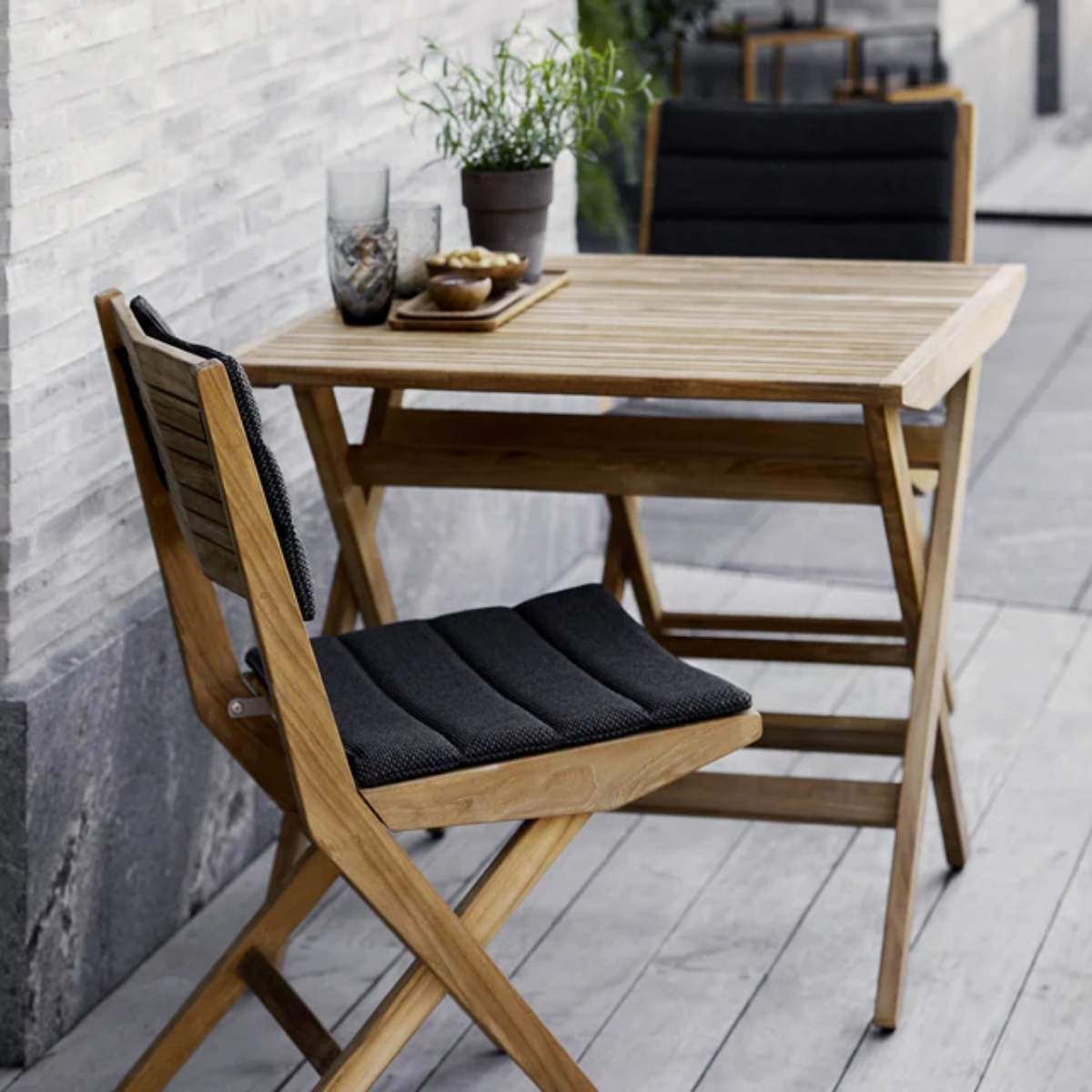 Cane-line Seat/Back Cushion, Flip Folding Chair & Armchair