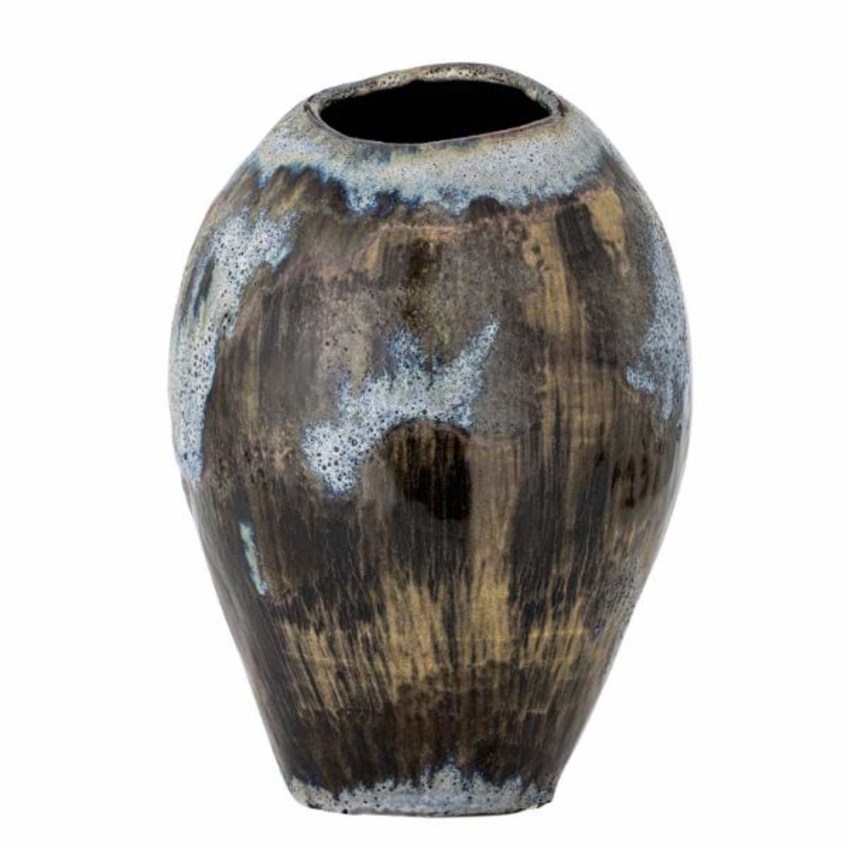 Bloomingville Senja Vase - Brown Stoneware