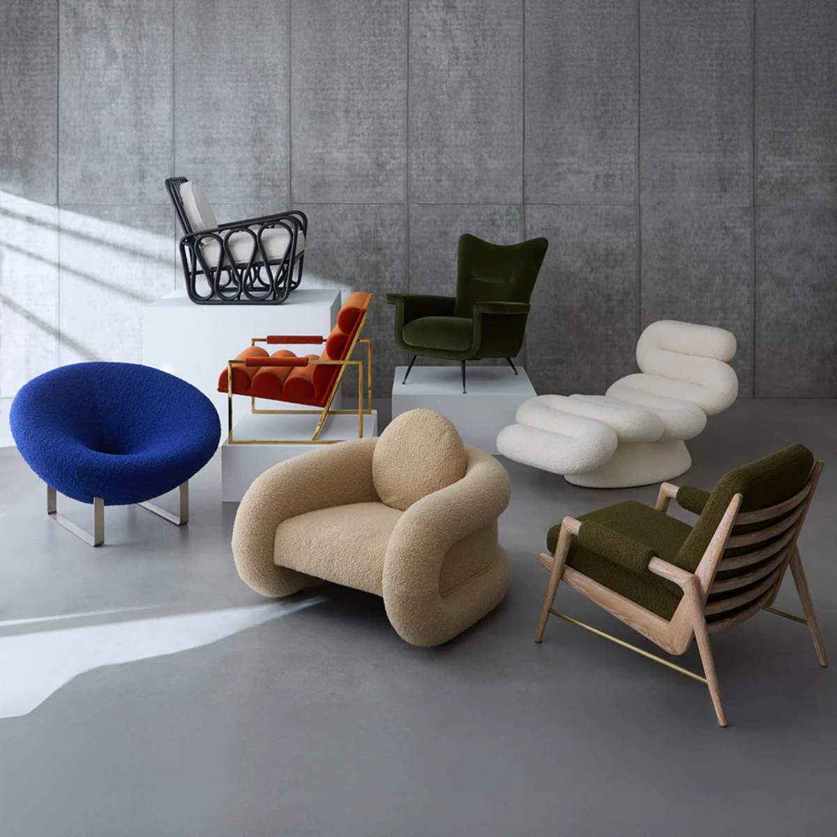 Jonathan Adler Serpentine Chaise