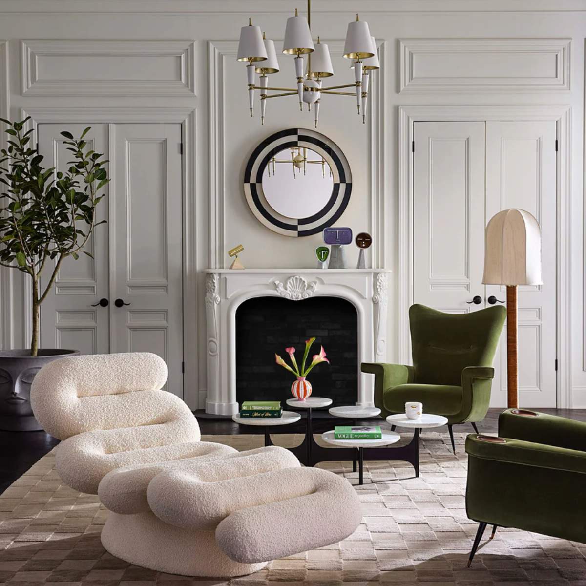 Jonathan Adler Serpentine Chaise