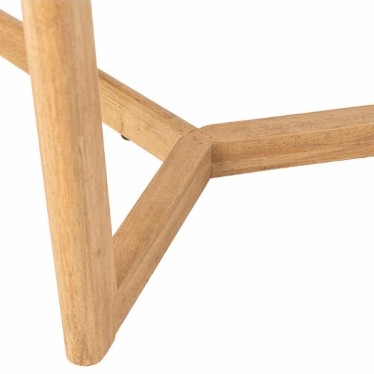Bloomingville Serrone Oval Dining Table - Natural Rubberwood