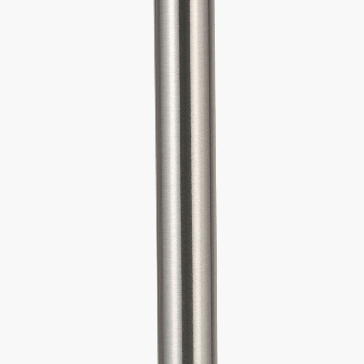 Designers Guild Sesvenna Brushed Silver Metal Stick Table Lamp Base