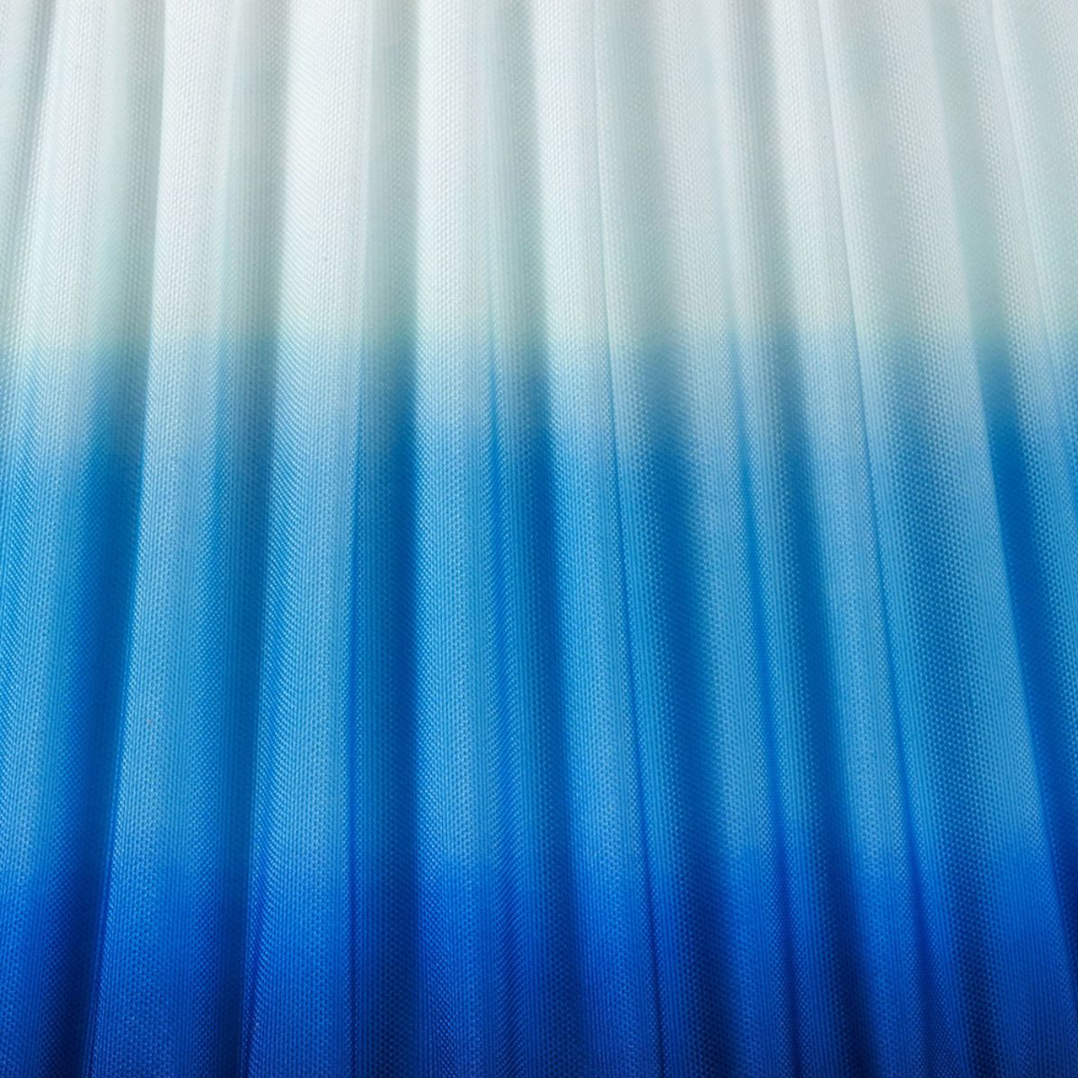 Designers Guild Sesvenna Brushed Silver Metal Stick Table Lamp Base with Savoie 25cm Pleated Shade Cobalt