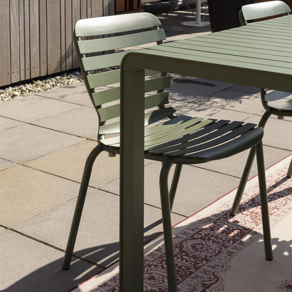 Zuiver Set Garden Table Vondel 168,5 + 2 Chair + Bench Vondel