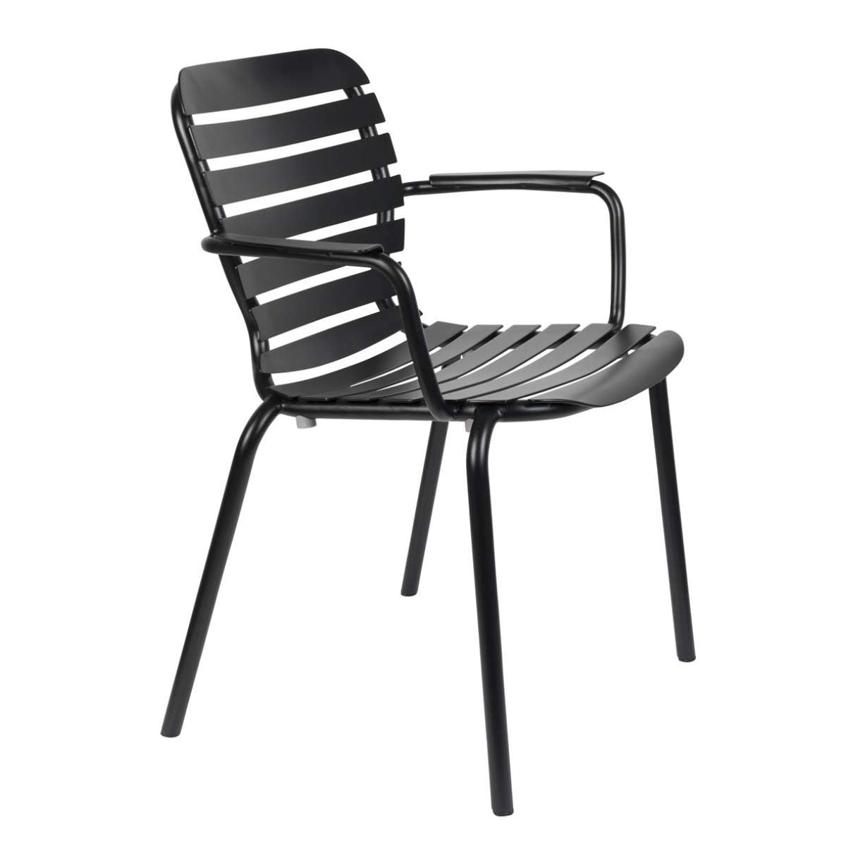 Zuiver Set Garden Table Vondel 168,5 + 4 Armchair Vondel