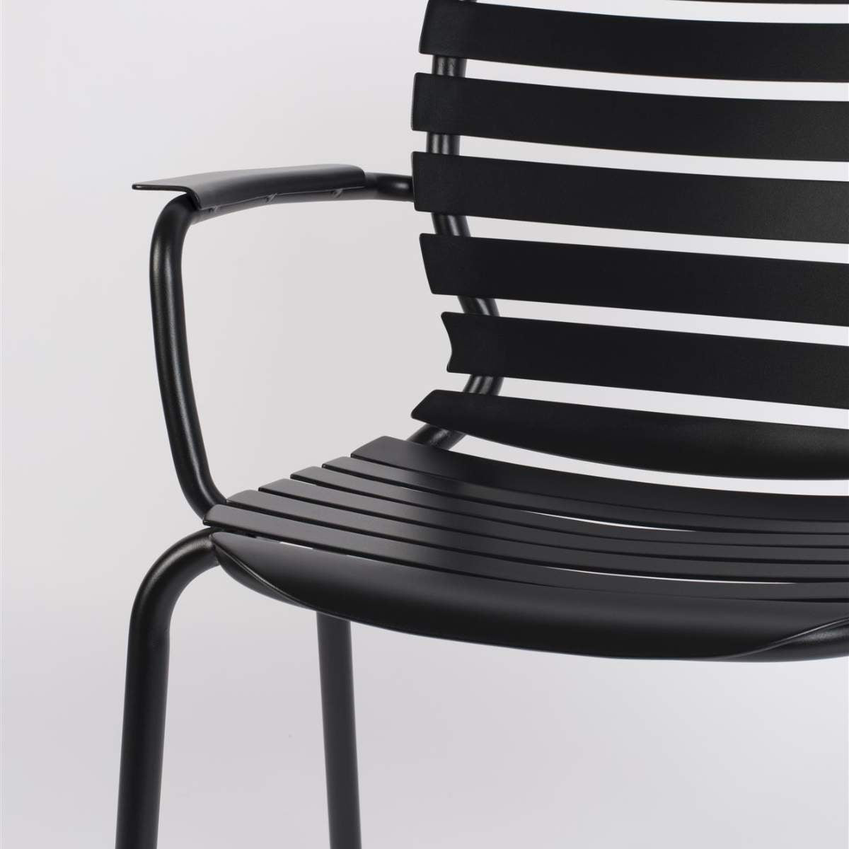 Zuiver Set Garden Table Vondel 168,5 + 4 Armchair Vondel