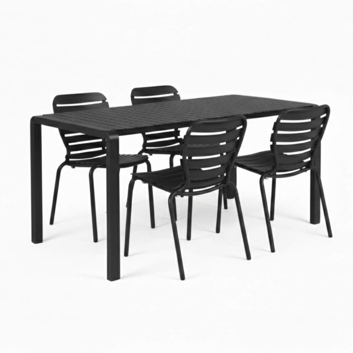 Zuiver Set Garden Table Vondel 168,5 + 4 Chair Vondel