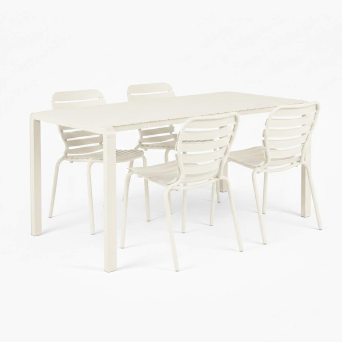 Zuiver Set Garden Table Vondel 168,5 + 4 Chair Vondel