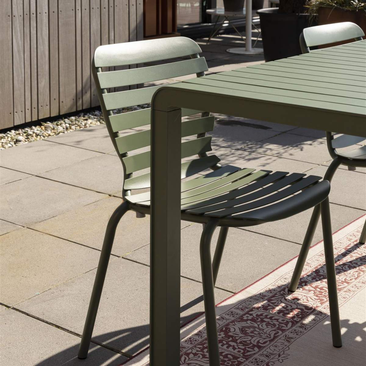 Zuiver Set Garden Table Vondel 168,5 + 4 Chair Vondel