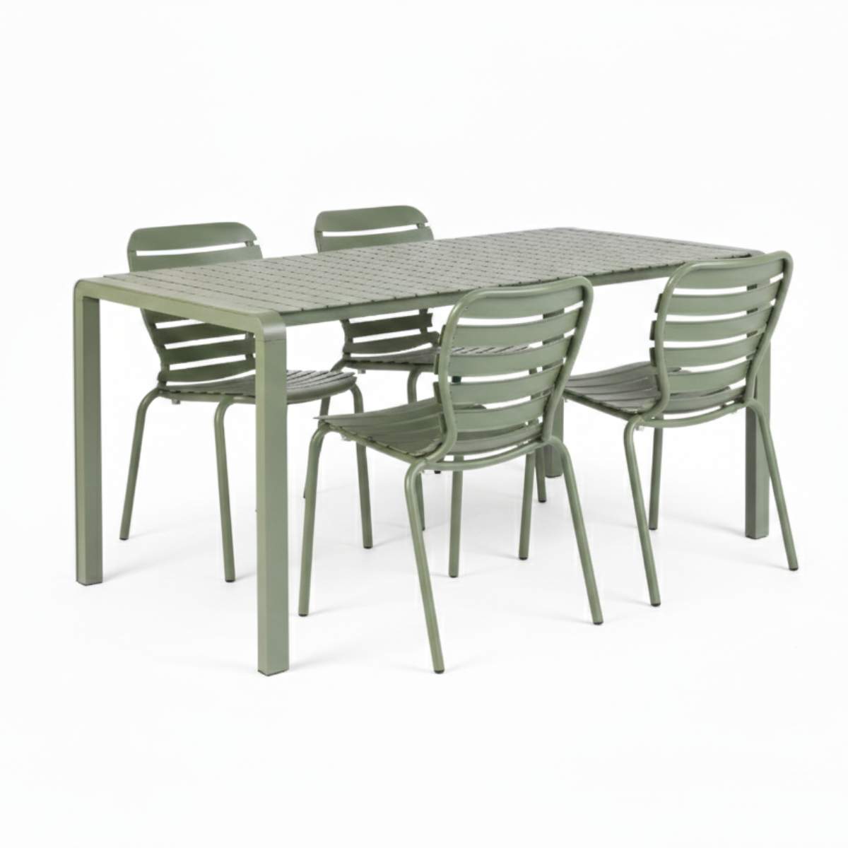 Zuiver Set Garden Table Vondel 168,5 + 4 Chair Vondel