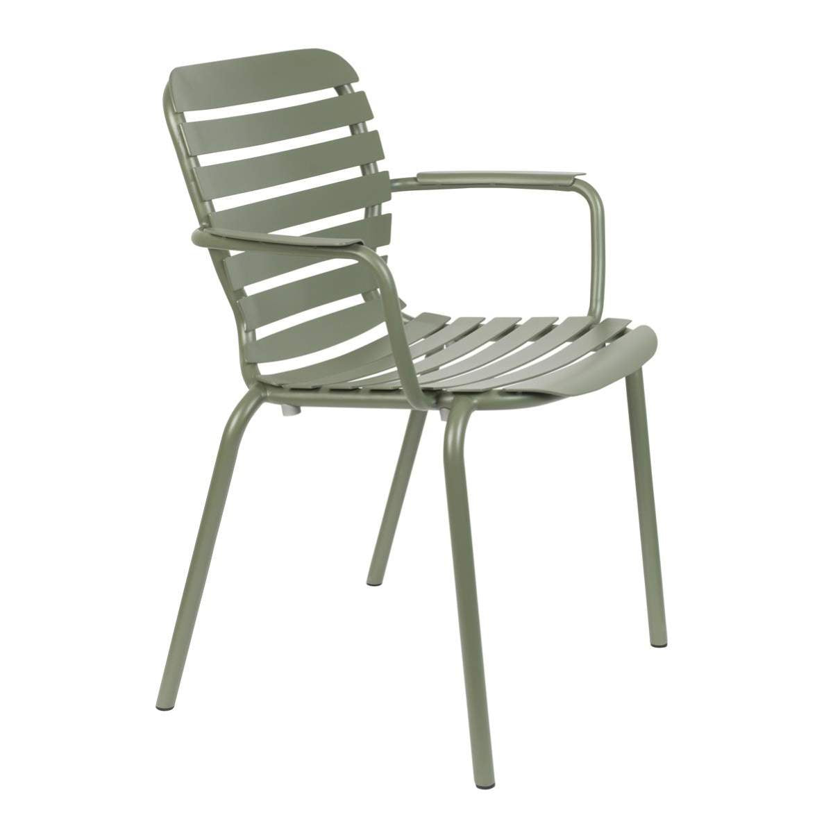 Zuiver Set Garden Table Vondel 214 + 6 Armchair Vondel