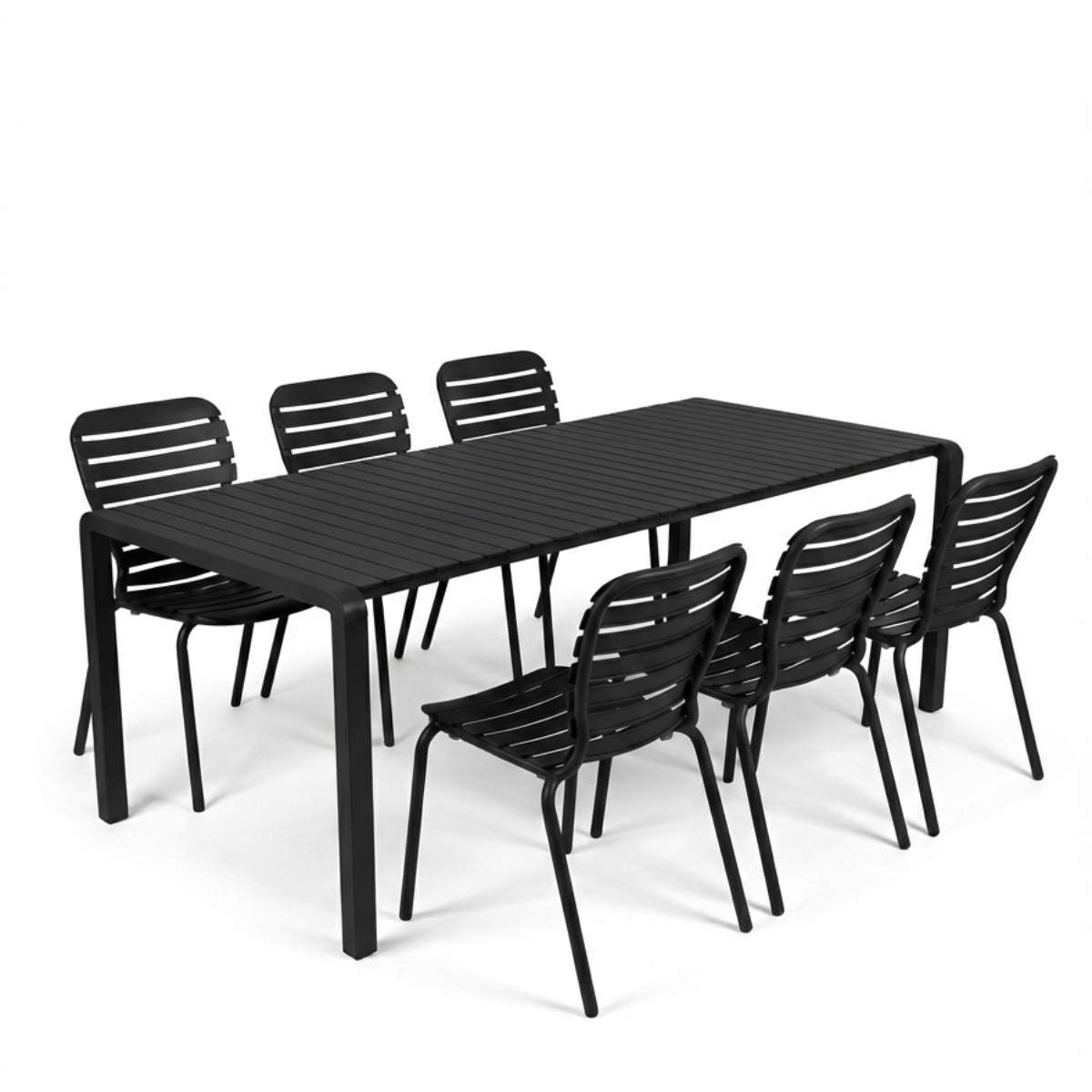 Zuiver Set Garden Table Vondel 214 + 6 Chair Vondel