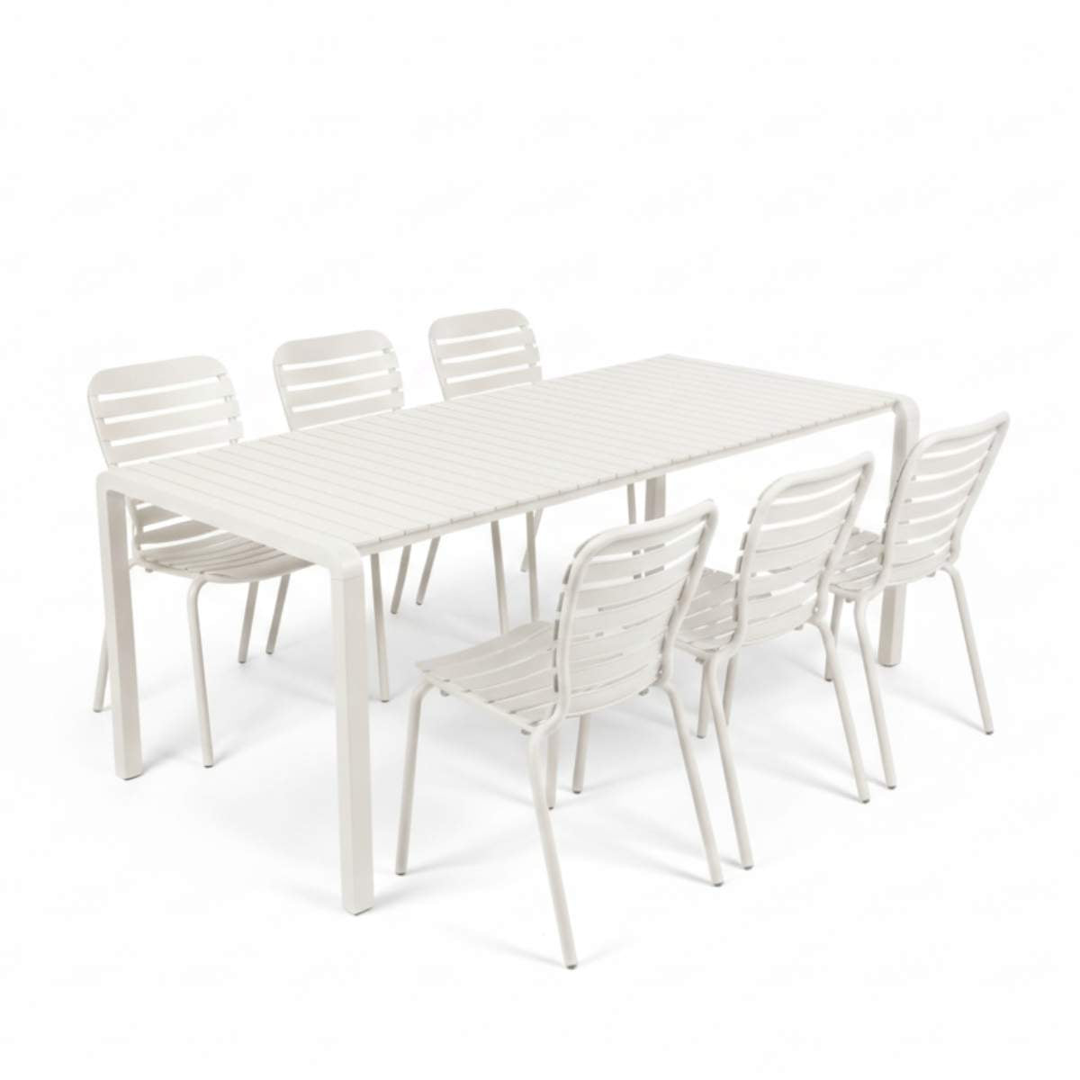 Zuiver Set Garden Table Vondel 214 + 6 Chair Vondel
