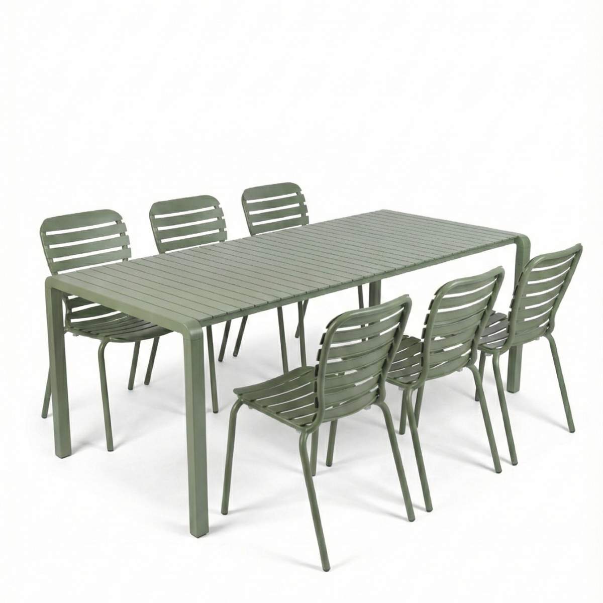 Zuiver Set Garden Table Vondel 214 + 6 Chair Vondel