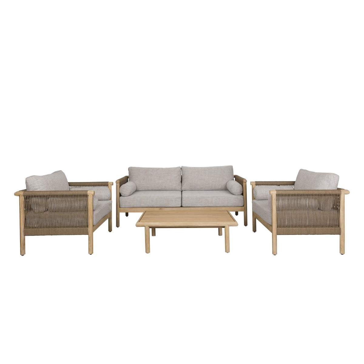 Dutch Bone Set Outdoor Oasis (Sofa + Coffee Table + 2 Lounge Chair )