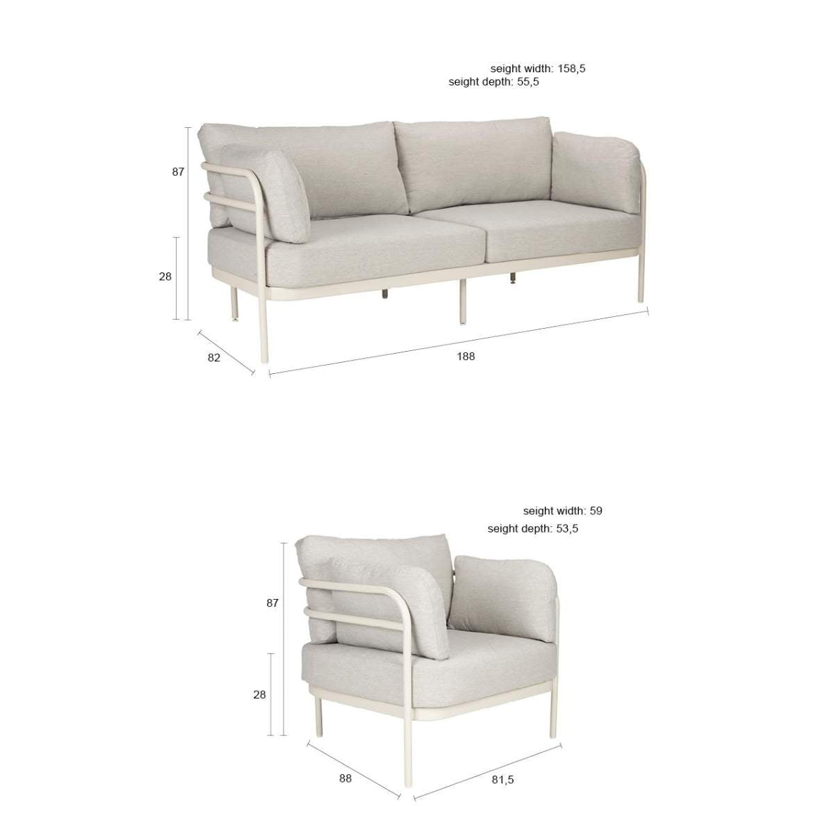 Zuiver Set Outdoor Vista