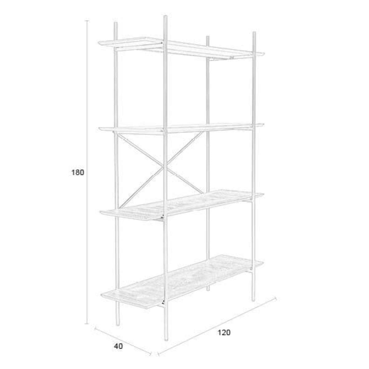 Beau&Co Shelf Cabinet Marcio