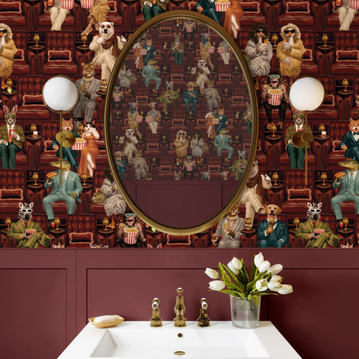 Brand Mckenzie Showtime Wallpaper Chestnut