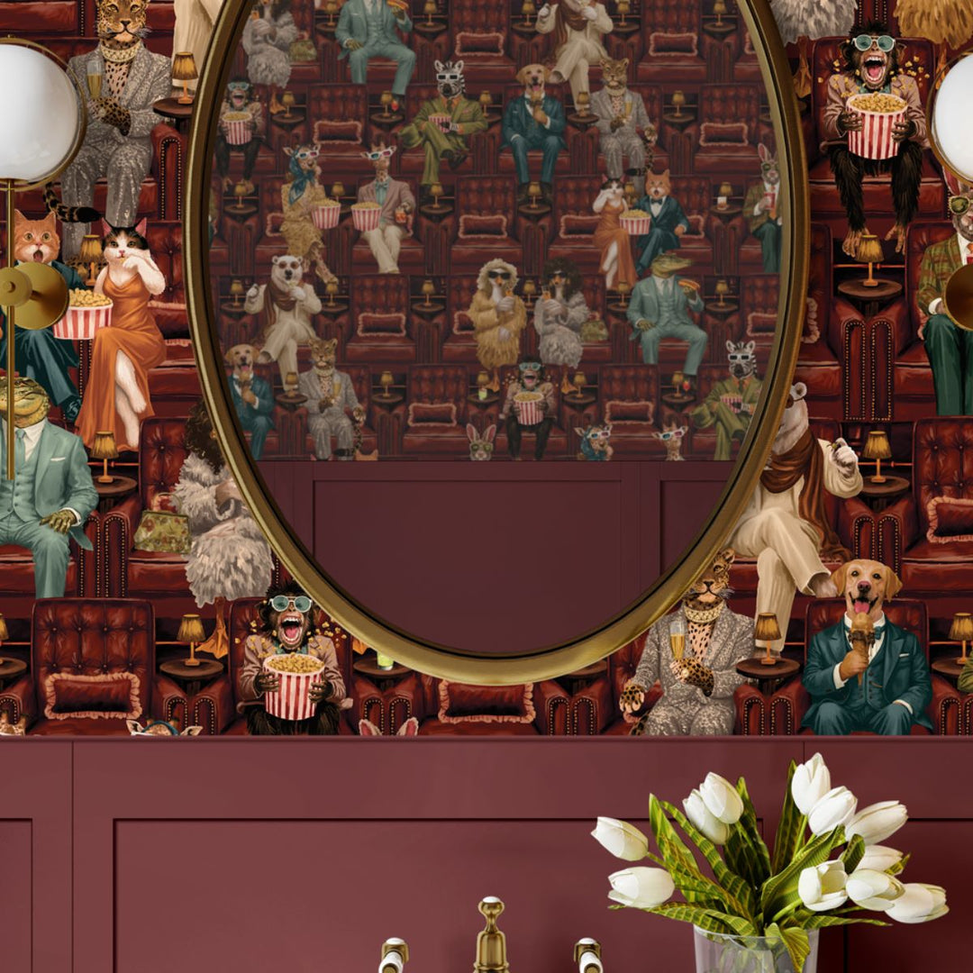 Brand Mckenzie Showtime Wallpaper Chestnut