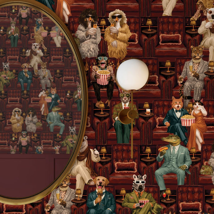 Brand Mckenzie Showtime Wallpaper Chestnut