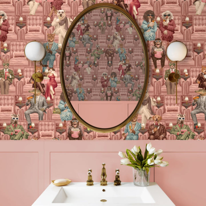 Brand Mckenzie Showtime Wallpaper Pink Whisper