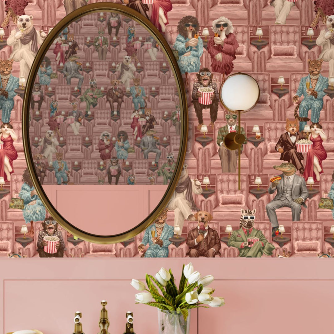 Brand Mckenzie Showtime Wallpaper Pink Whisper