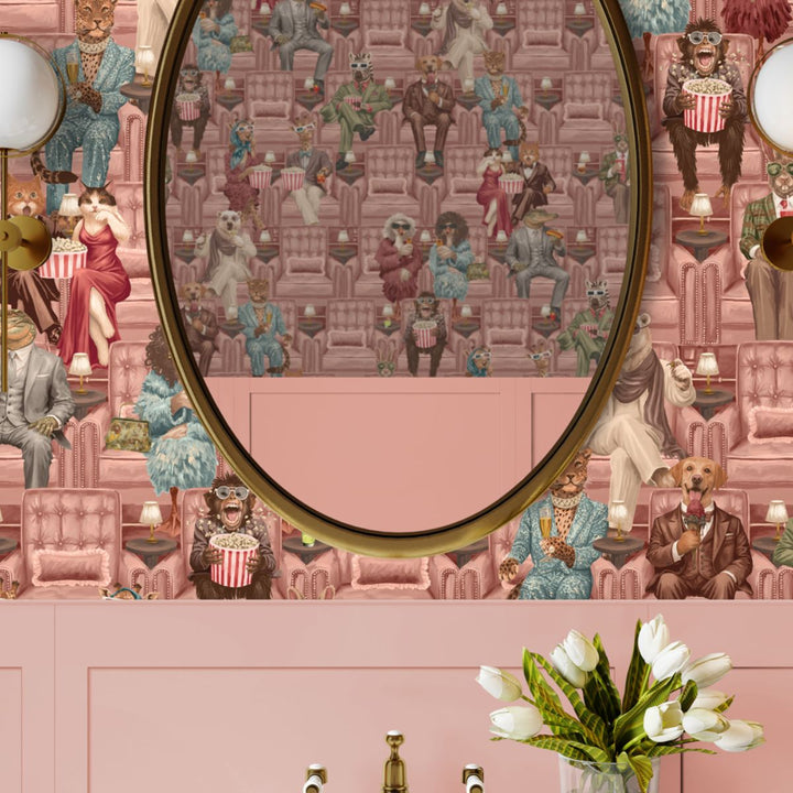 Brand Mckenzie Showtime Wallpaper Pink Whisper