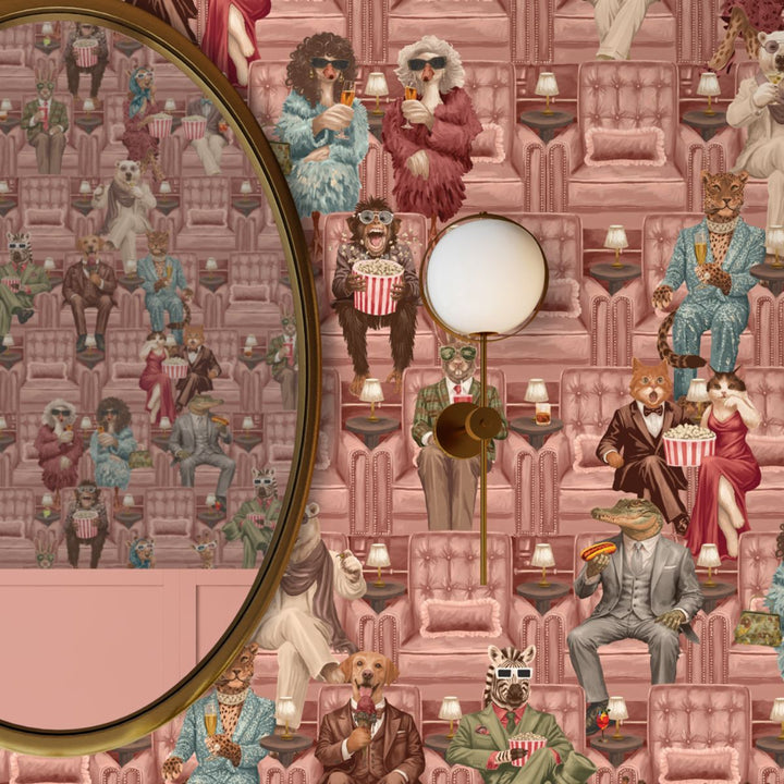 Brand Mckenzie Showtime Wallpaper Pink Whisper