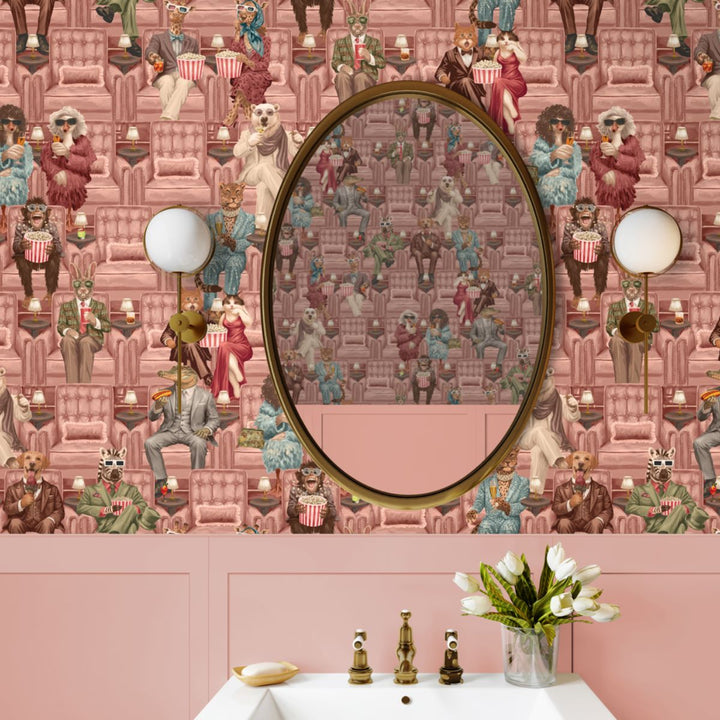 Brand Mckenzie Showtime Wallpaper Pink Whisper