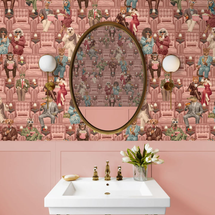 Brand Mckenzie Showtime Wallpaper Pink Whisper