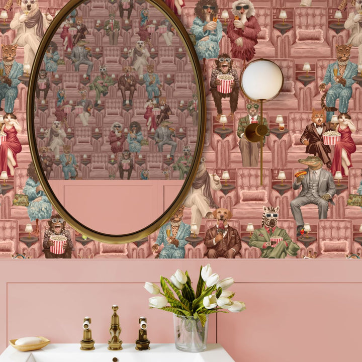 Brand Mckenzie Showtime Wallpaper Pink Whisper
