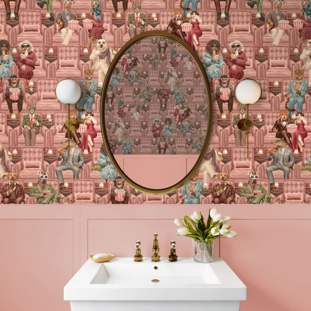 Brand Mckenzie Showtime Wallpaper Pink Whisper