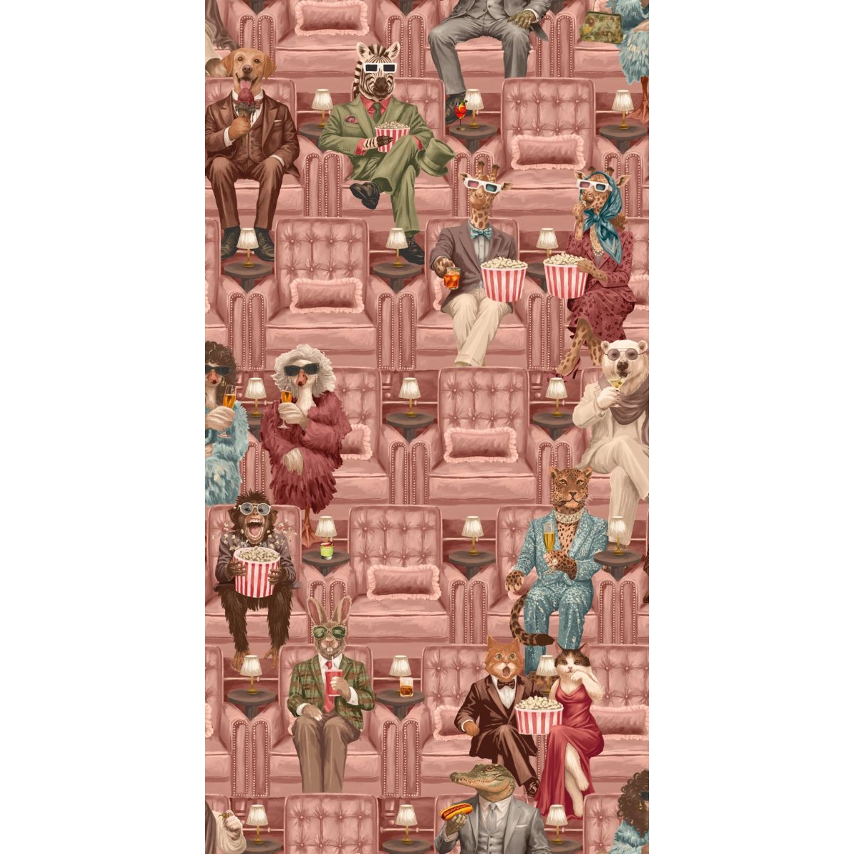 Brand Mckenzie Showtime Wallpaper Pink Whisper