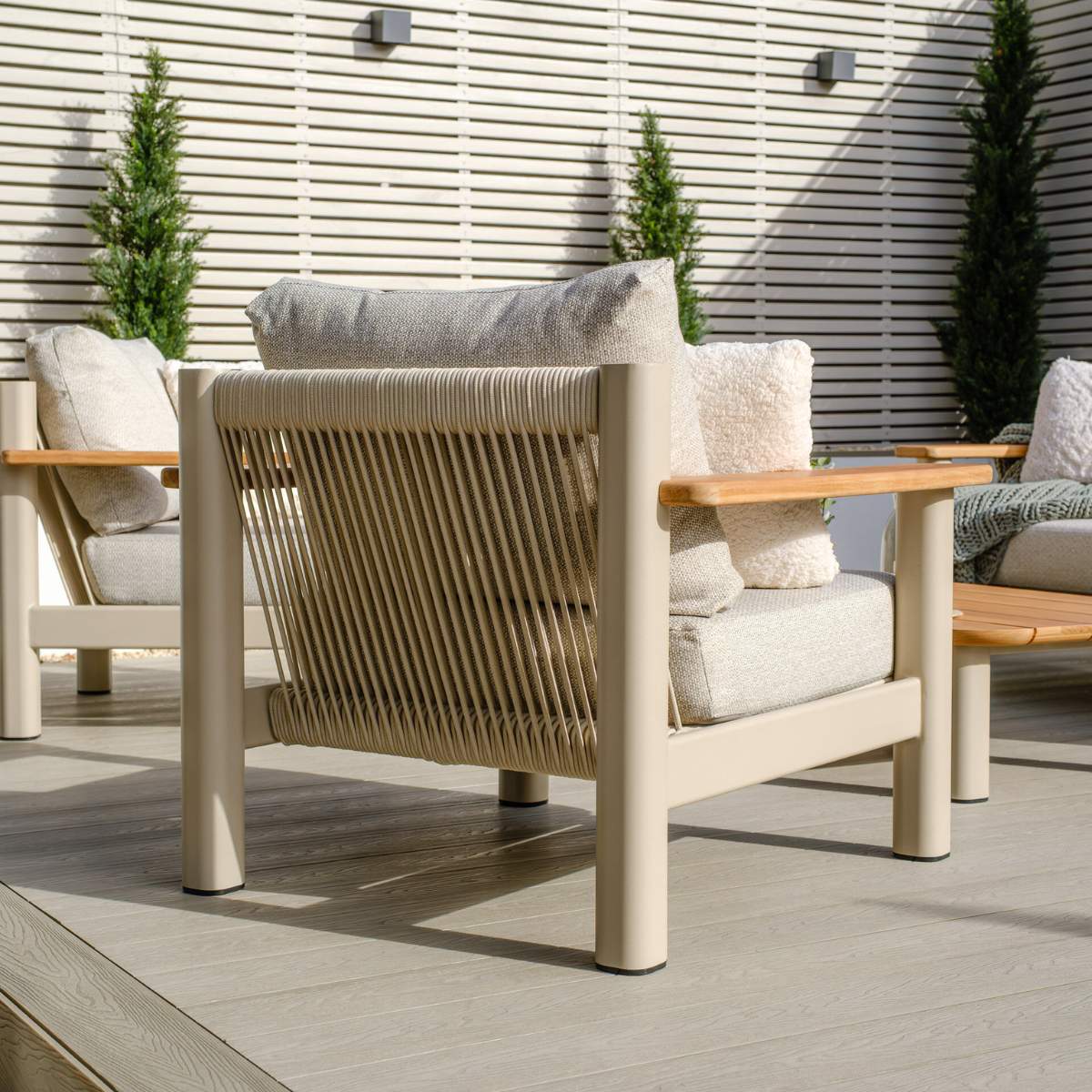 Maze Sicily Rope Weave 2 Seat Sofa