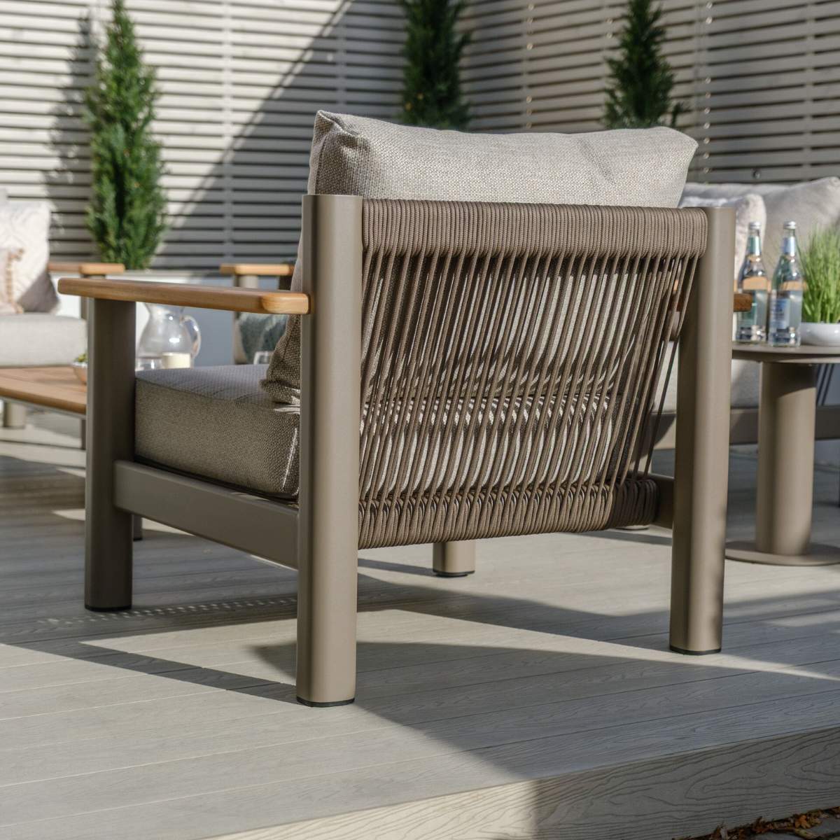 Maze Sicily Rope Weave 2 Seat Sofa