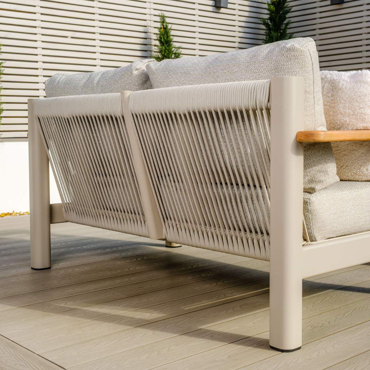 Maze Sicily Rope Weave 2 Seat Sofa