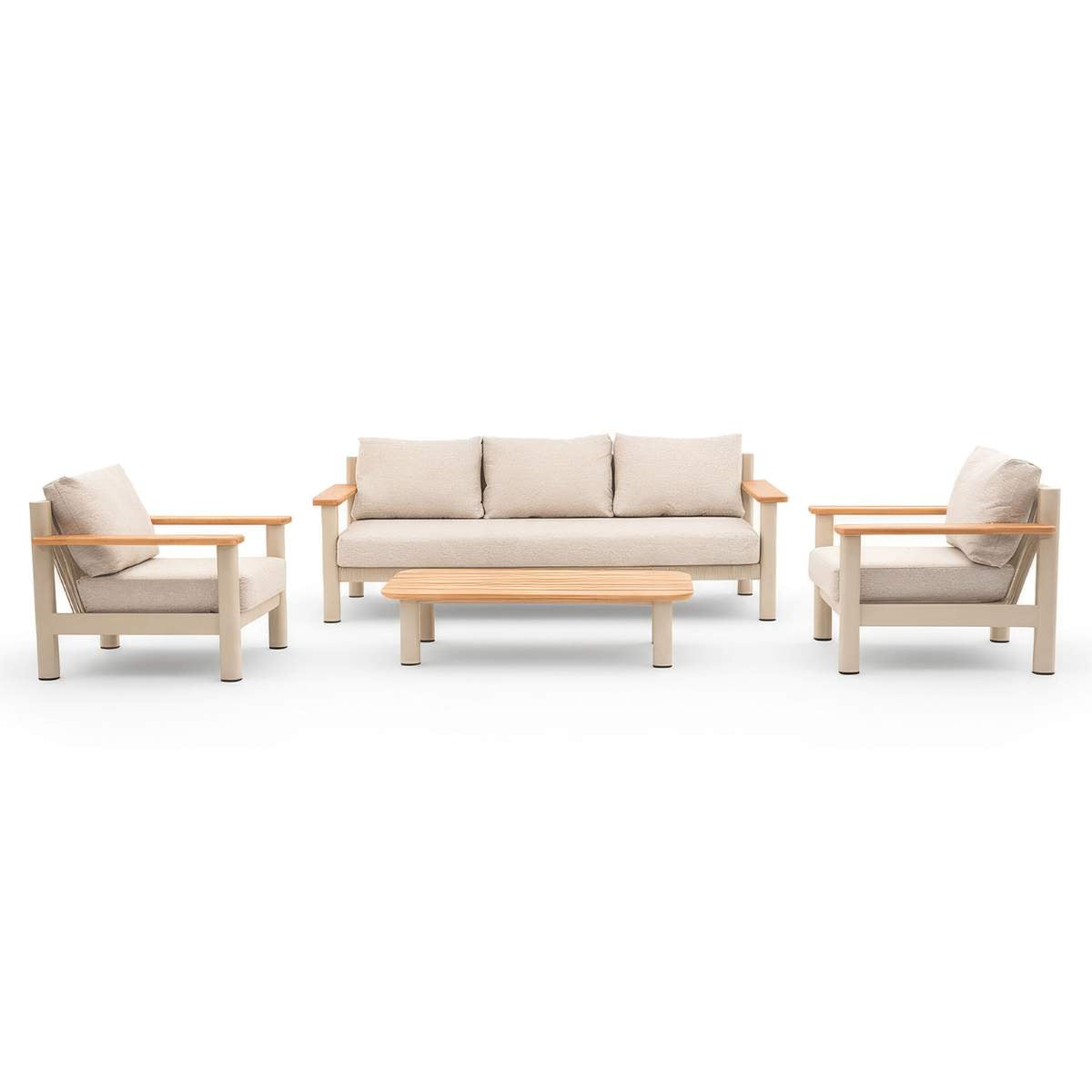 Maze Sicily Rope Weave 3 Seat Sofa