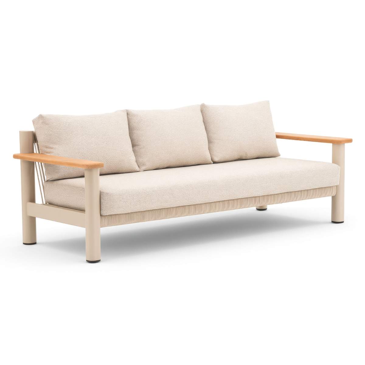 Maze Sicily Rope Weave 3 Seat Sofa