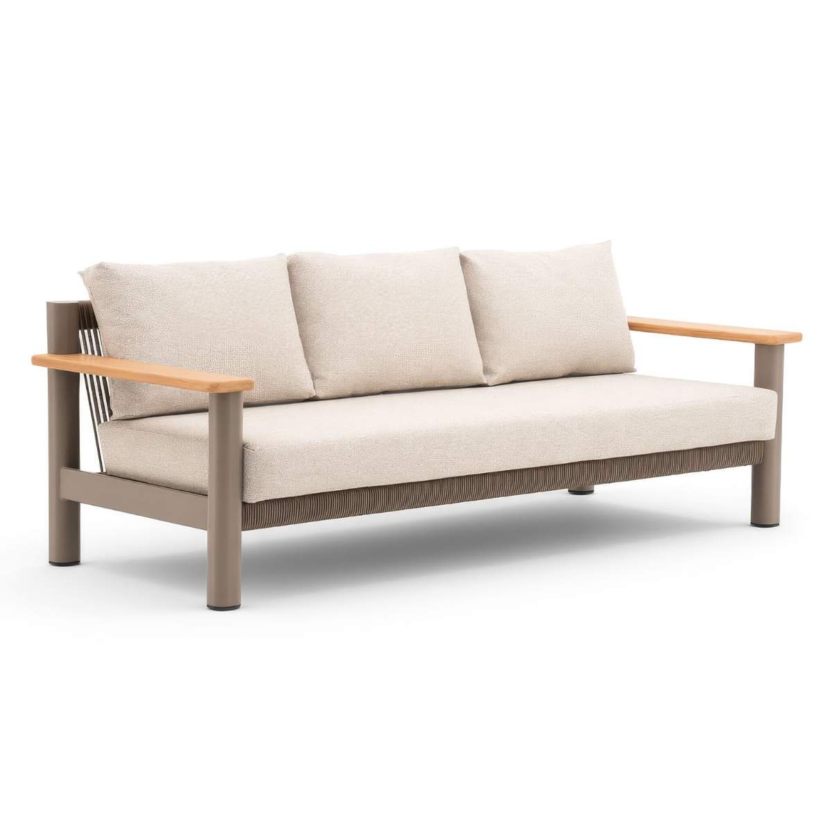 Maze Sicily Rope Weave 3 Seat Sofa