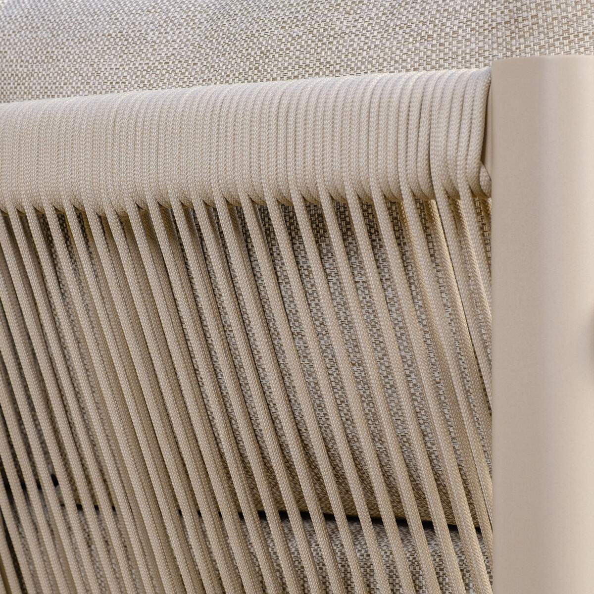 Maze Sicily Rope Weave Centre Piece - Latte