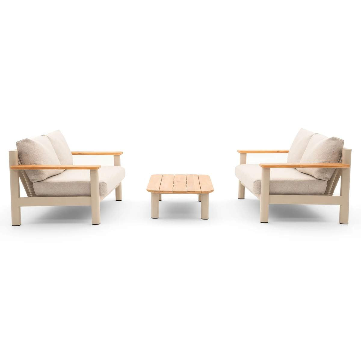 Maze Sicily Rope Weave Garden Sofa Set