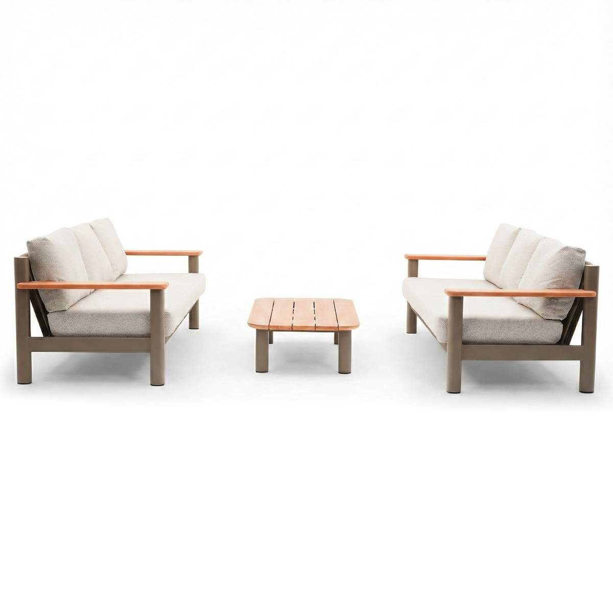 Maze Sicily Rope Weave Garden Sofa Set