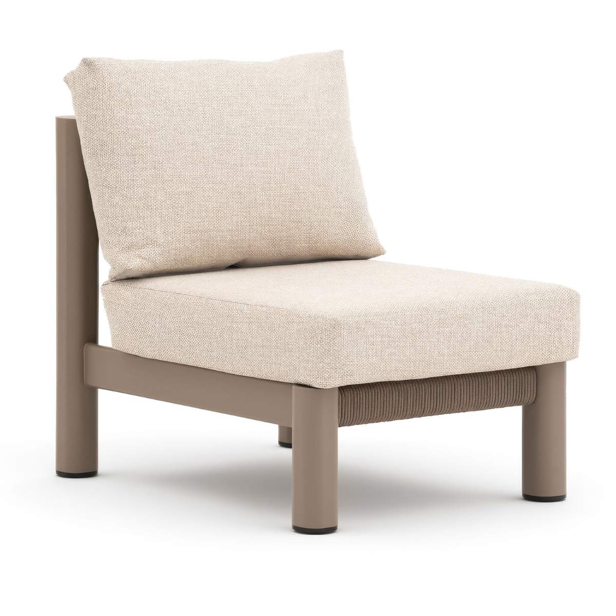 Maze Sicily Rope Weave Large Corner Sofa Set