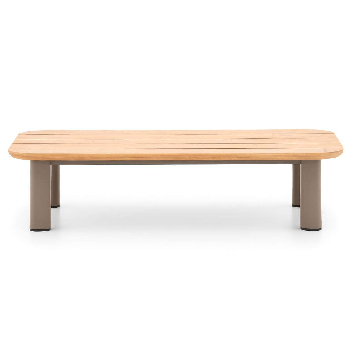 Maze Sicily Teak Rectangular Coffee Table - Café