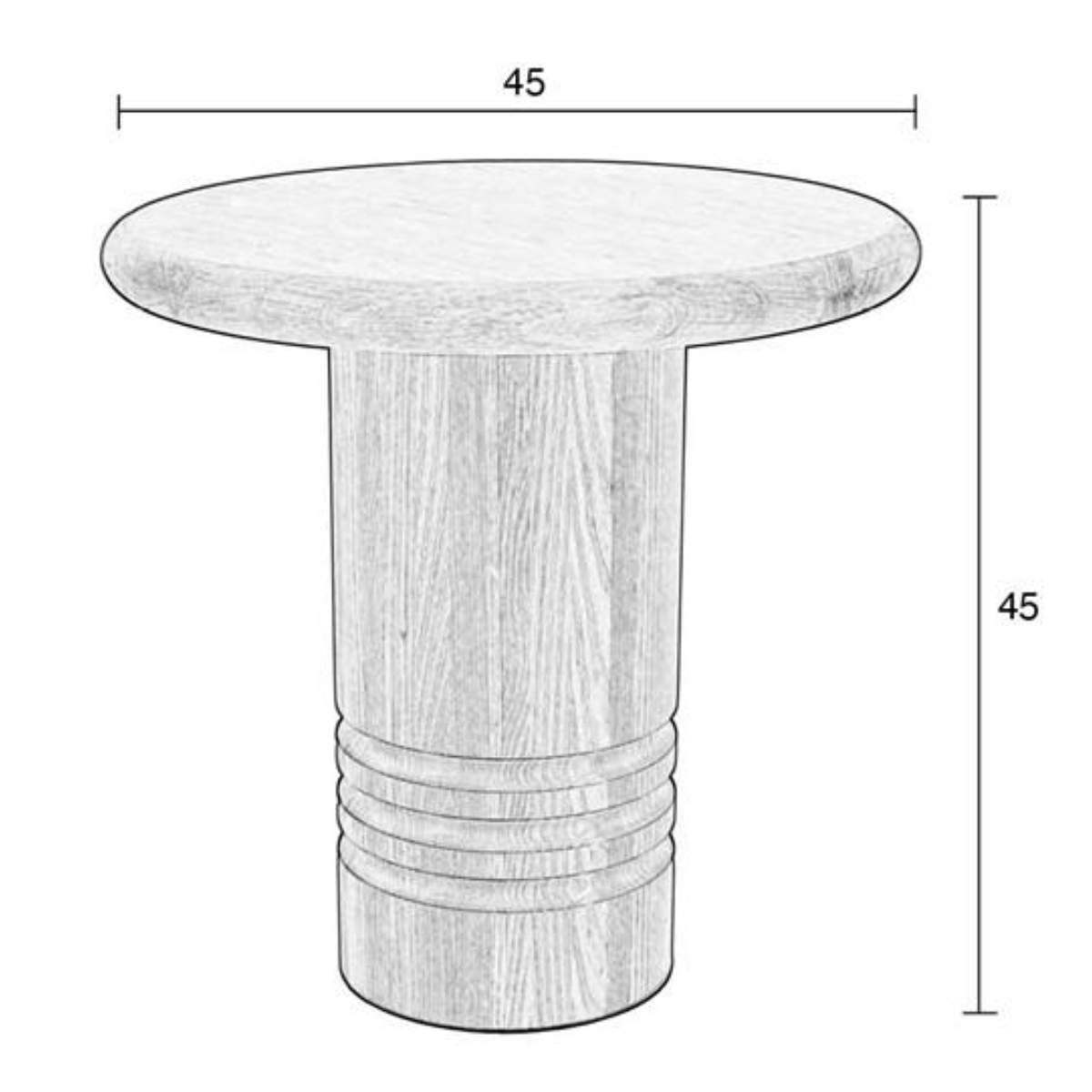 Zuiver Side Table Chunk