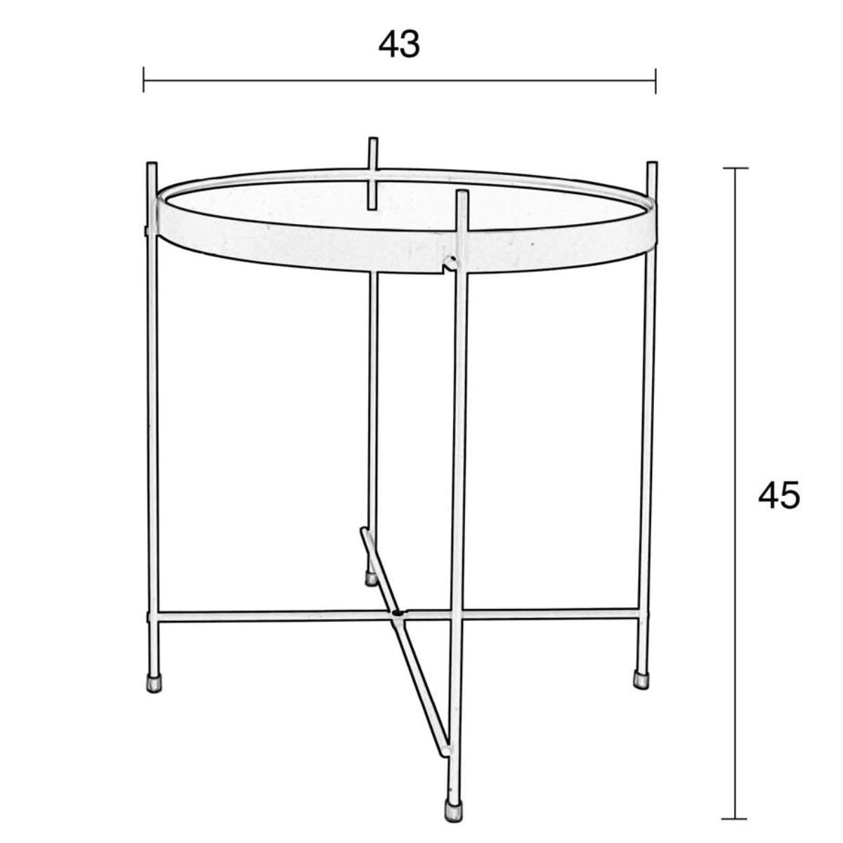 Zuiver Side Table Cupid