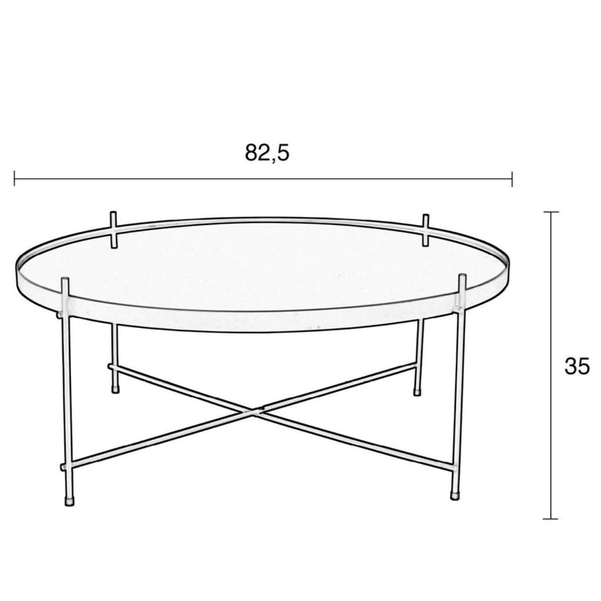 Zuiver Side Table Cupid
